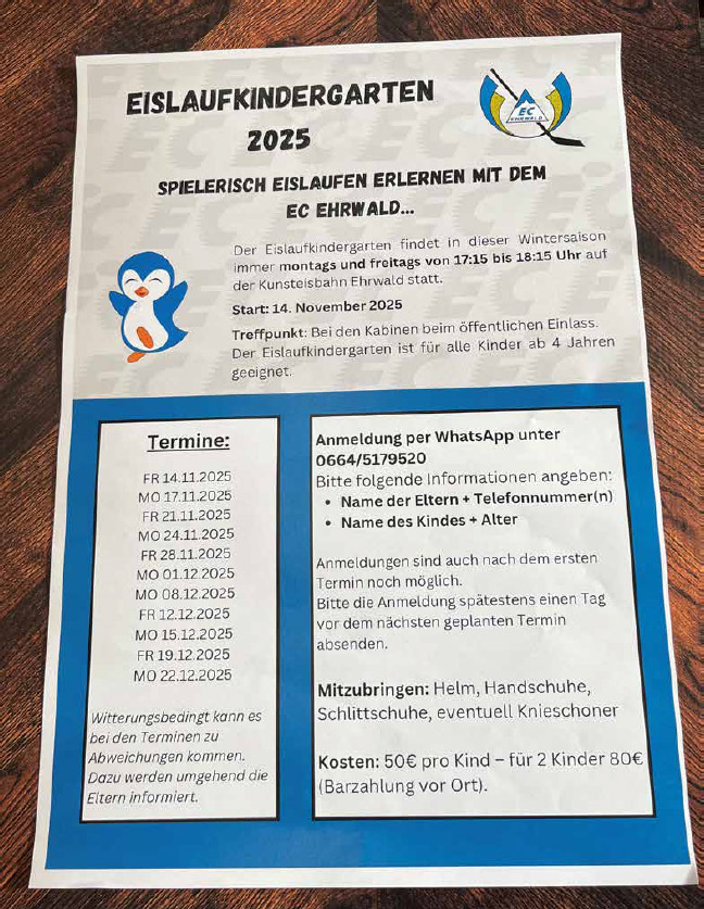 Eislaufkindergarten 2025